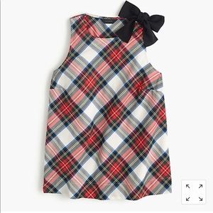 NEW J. Crew Bow-Shoulder Top